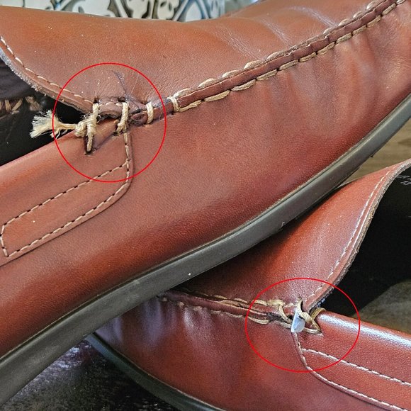 Mephisto Brown Leather Loafers - Picture 15 of 16